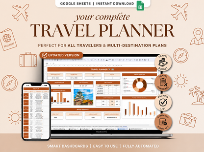 Official Travel Planner (ALL currencies)