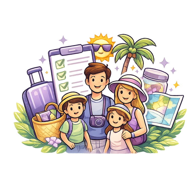 50 Tips for a Stress-Free Family Vacation